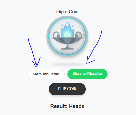 shareable coin flip tool
